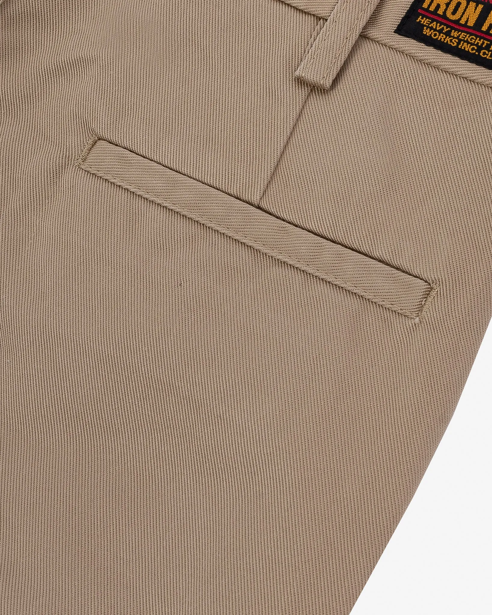 12oz Heavy Cotton Regular Fit Chinos - Khaki