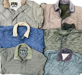 Barbour quilted nylon jackets 10 pcs