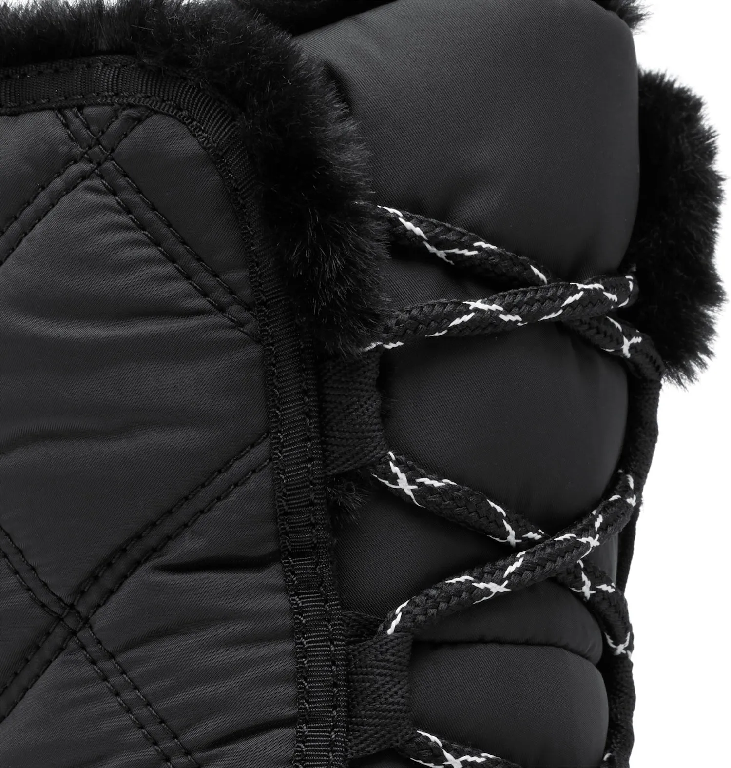 Black & Sea Salt Whitney II Plus Tall Lace Boots