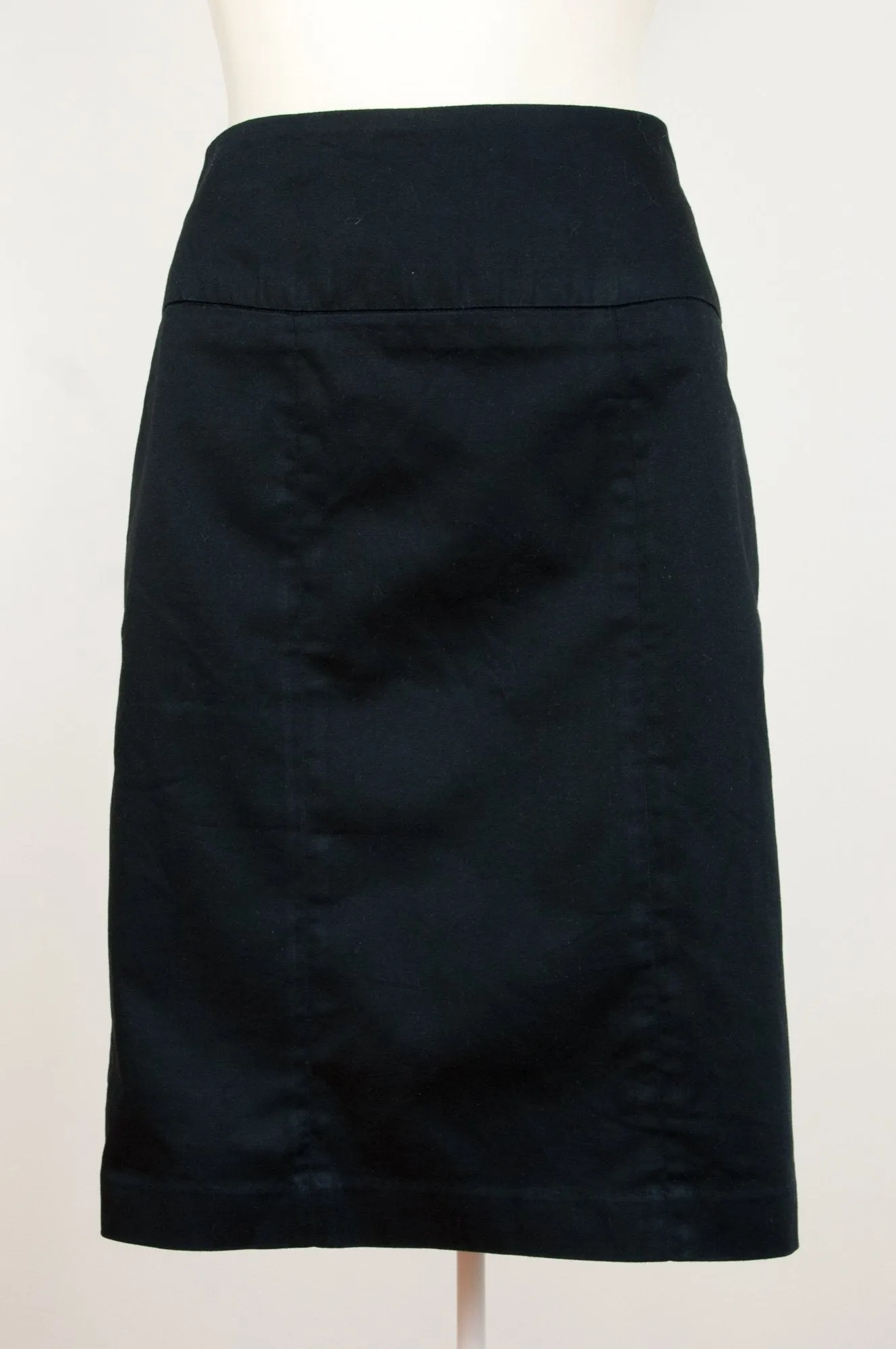 Black pencil skirt