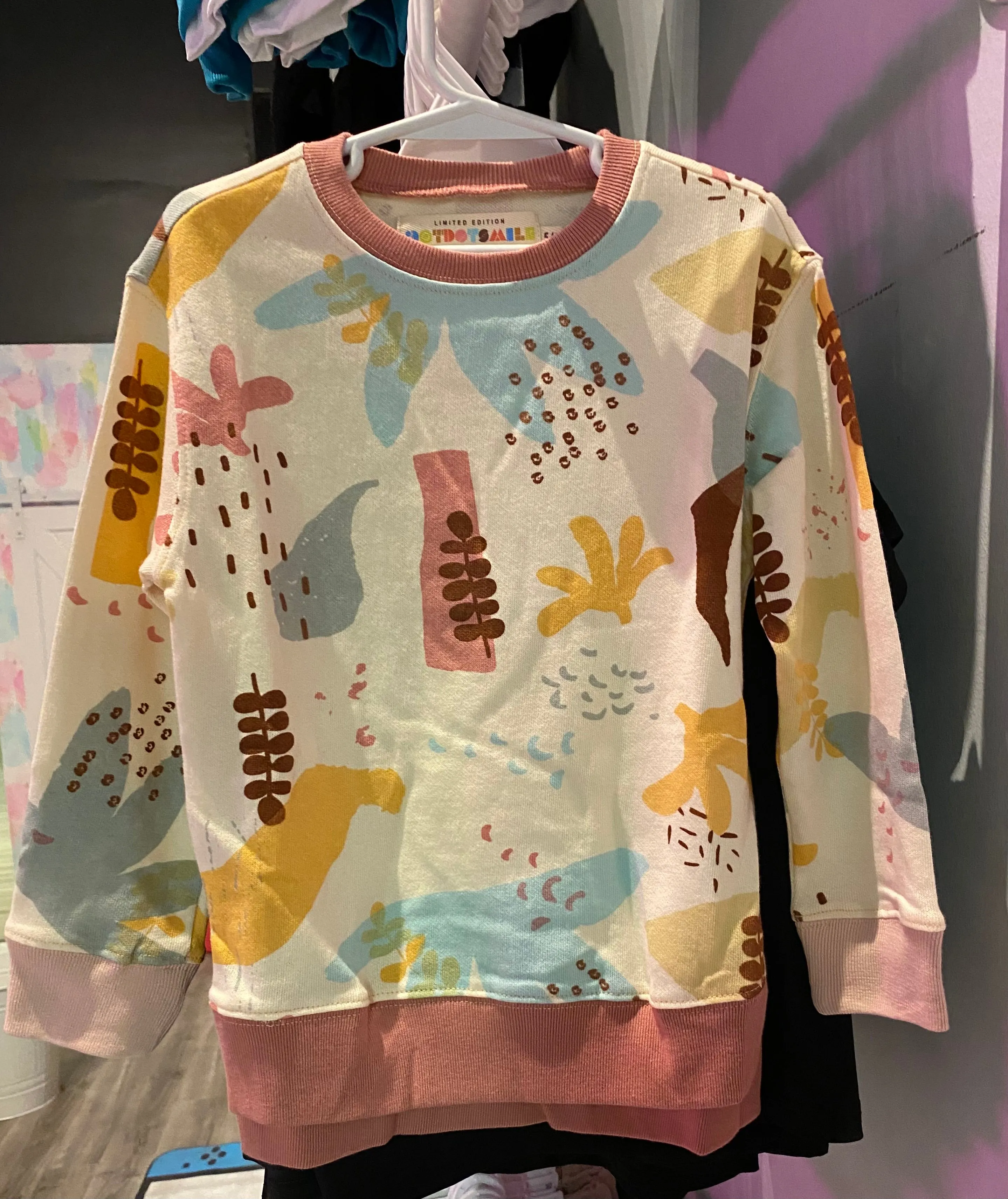 Boy Abstract Sweatshirt