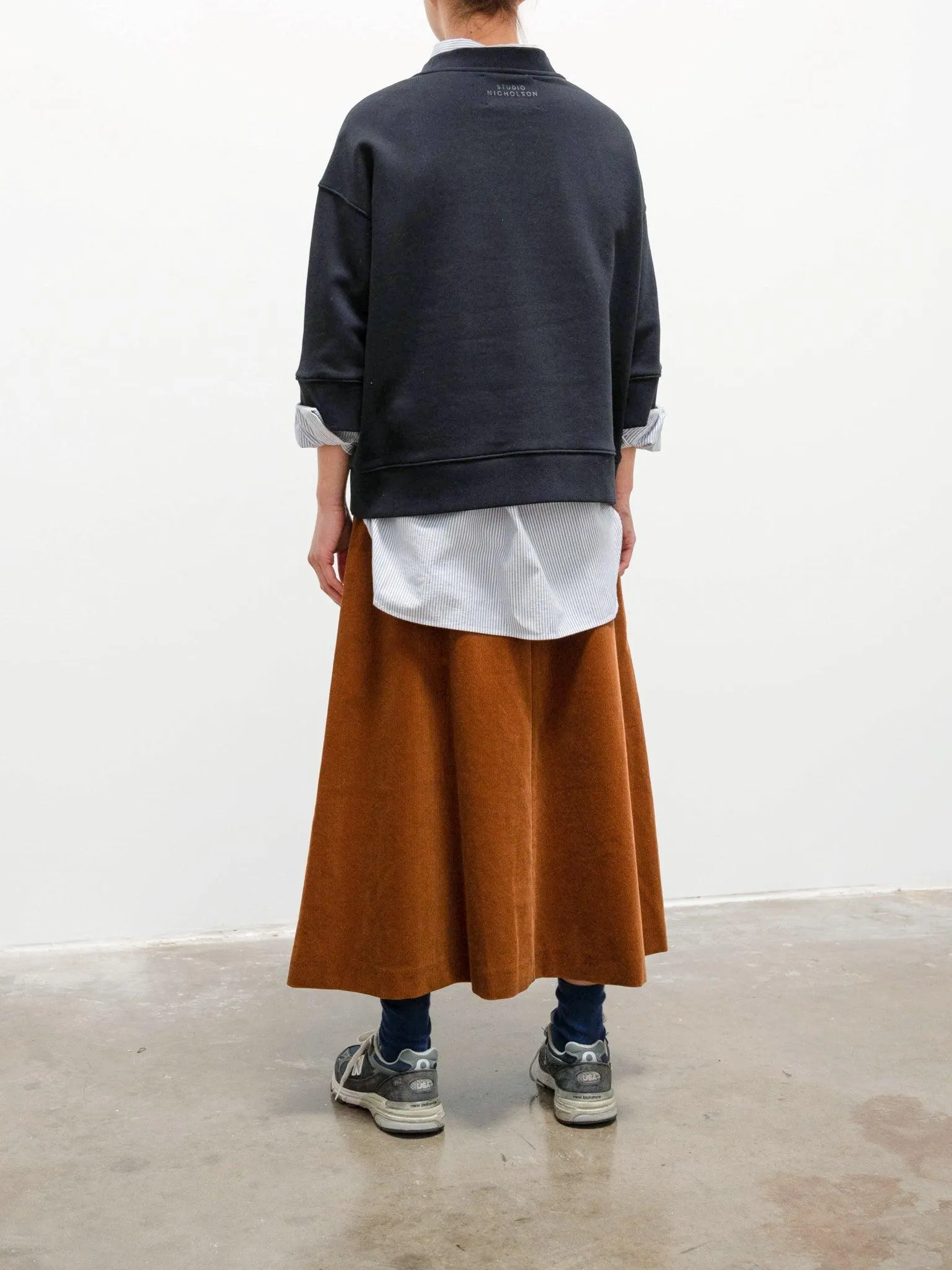 Brawn Sweatshirt Top - Darkest Navy
