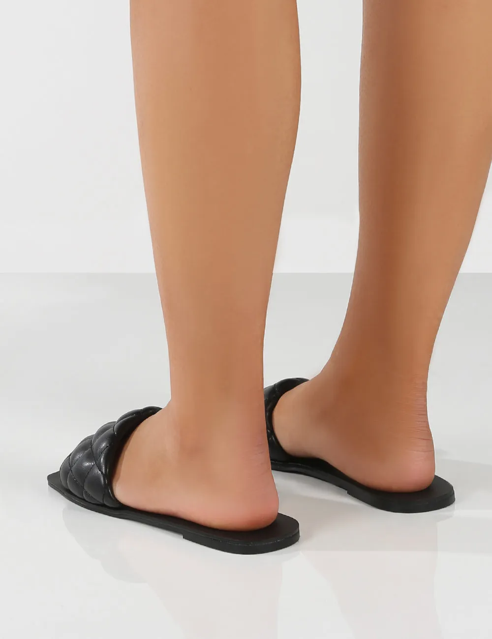 Cloud Black Slider Sandal