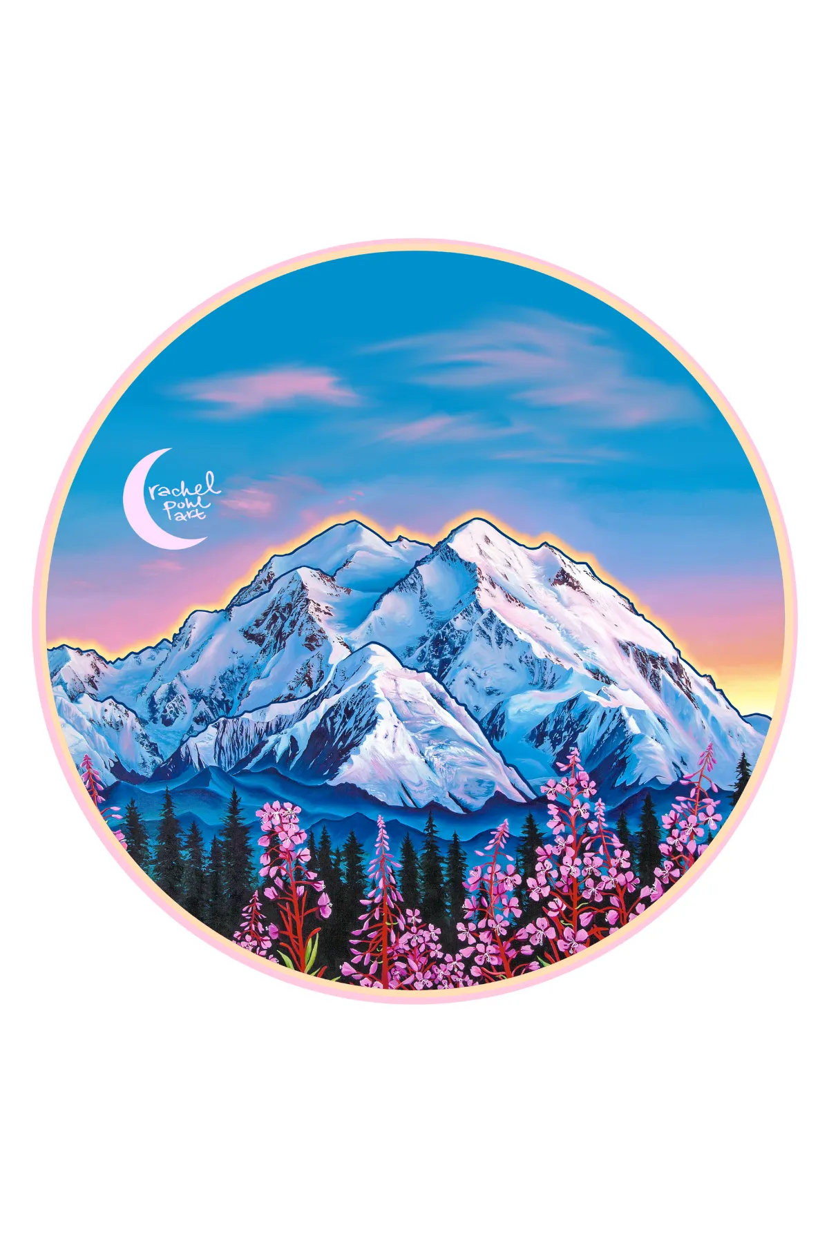 Denali Fireweed // 2.5x2.5” Noso Repair Patch