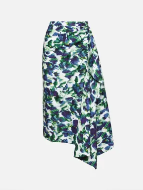 Drape Pencil Skirt