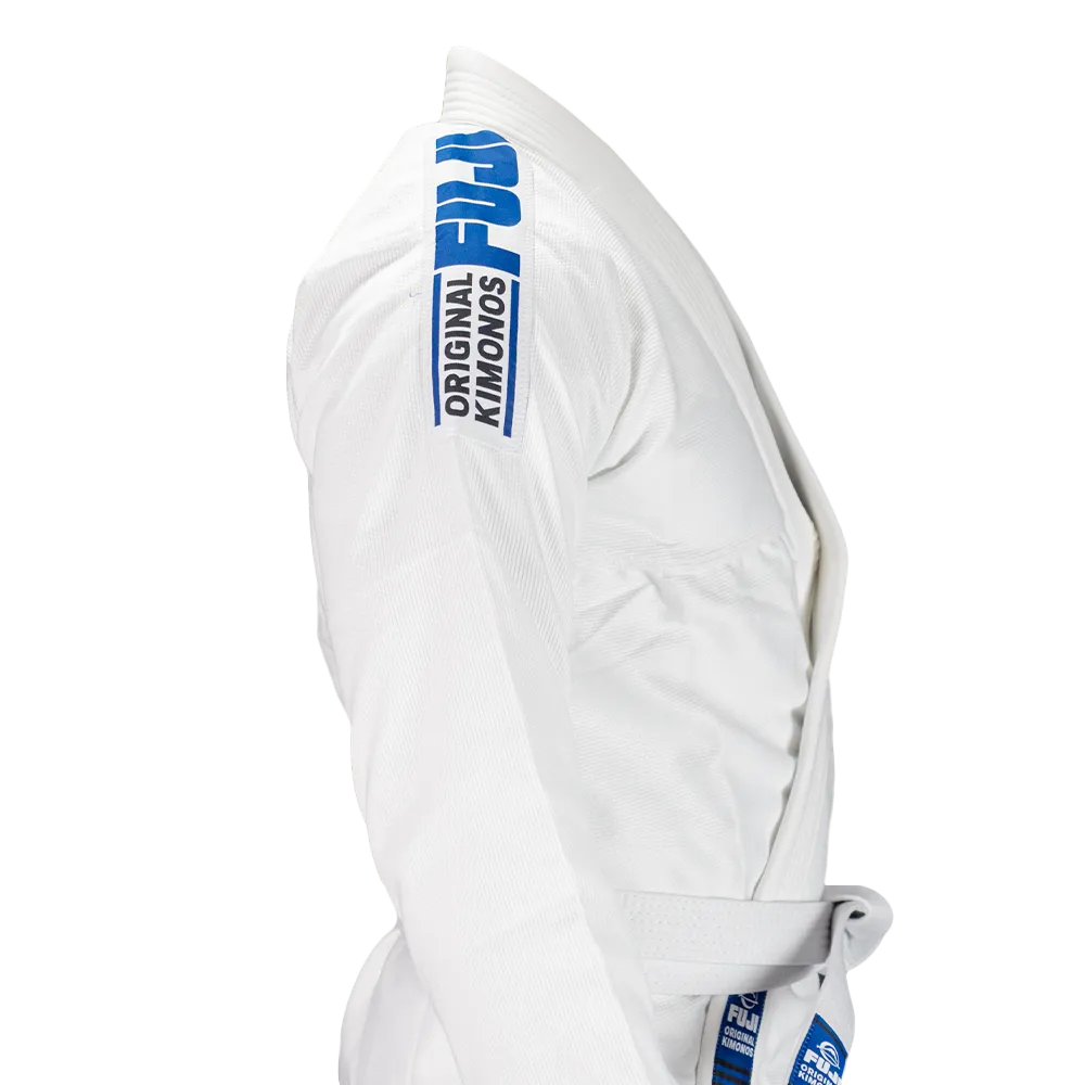 Kimono Brazilian Jiu Jitsu FUJI Baseline BJJ Gi - Alb (Centura alba inclusa)