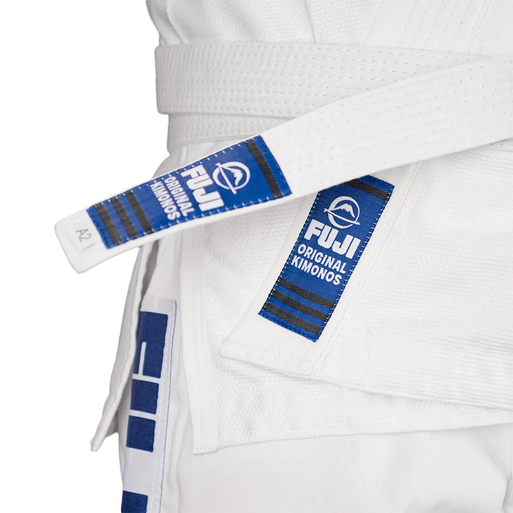 Kimono Brazilian Jiu Jitsu FUJI Baseline BJJ Gi - Alb (Centura alba inclusa)