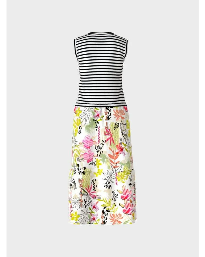 Marc Cain Sleeveless Mix Print Dress