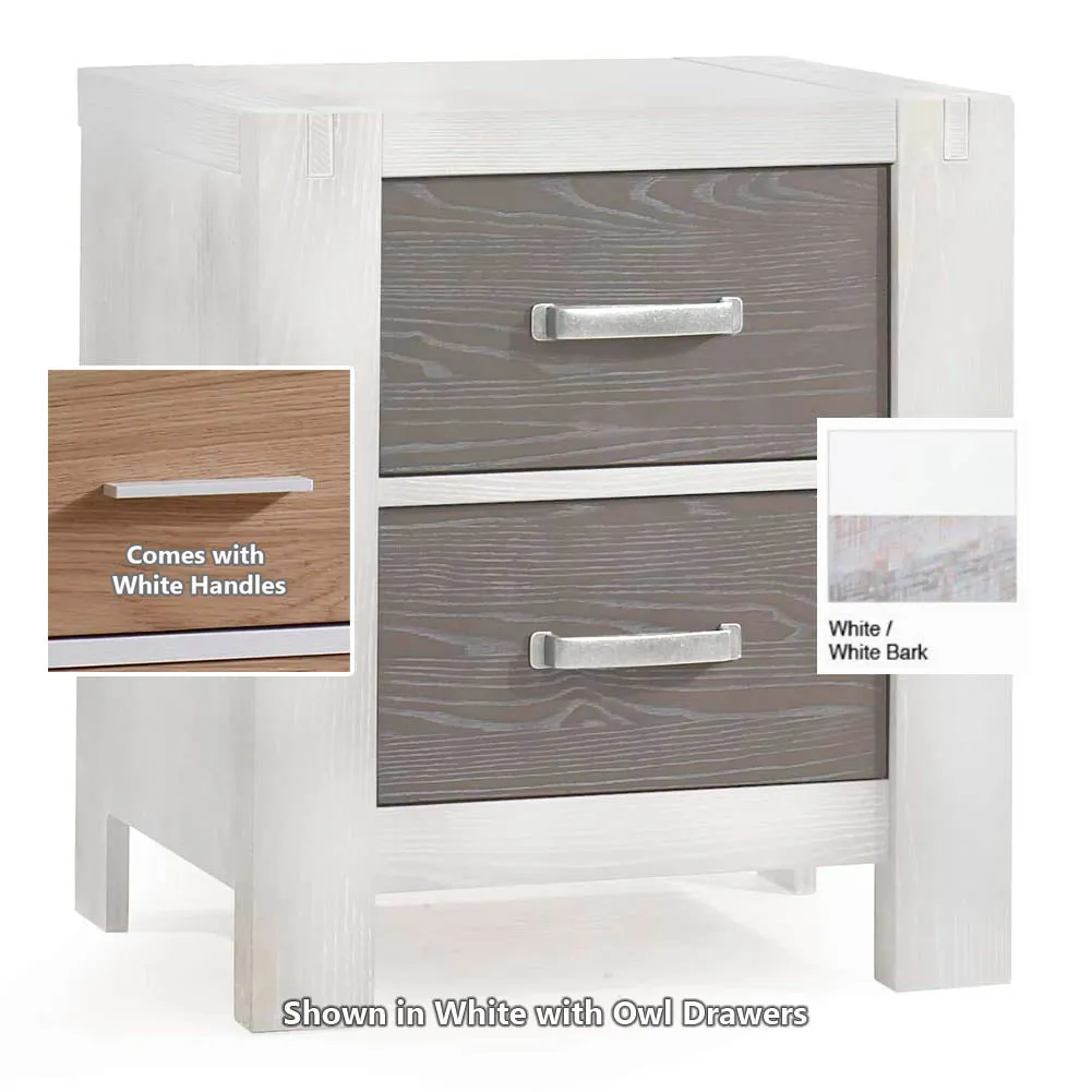 Natart Rustico Moderno Nightstand