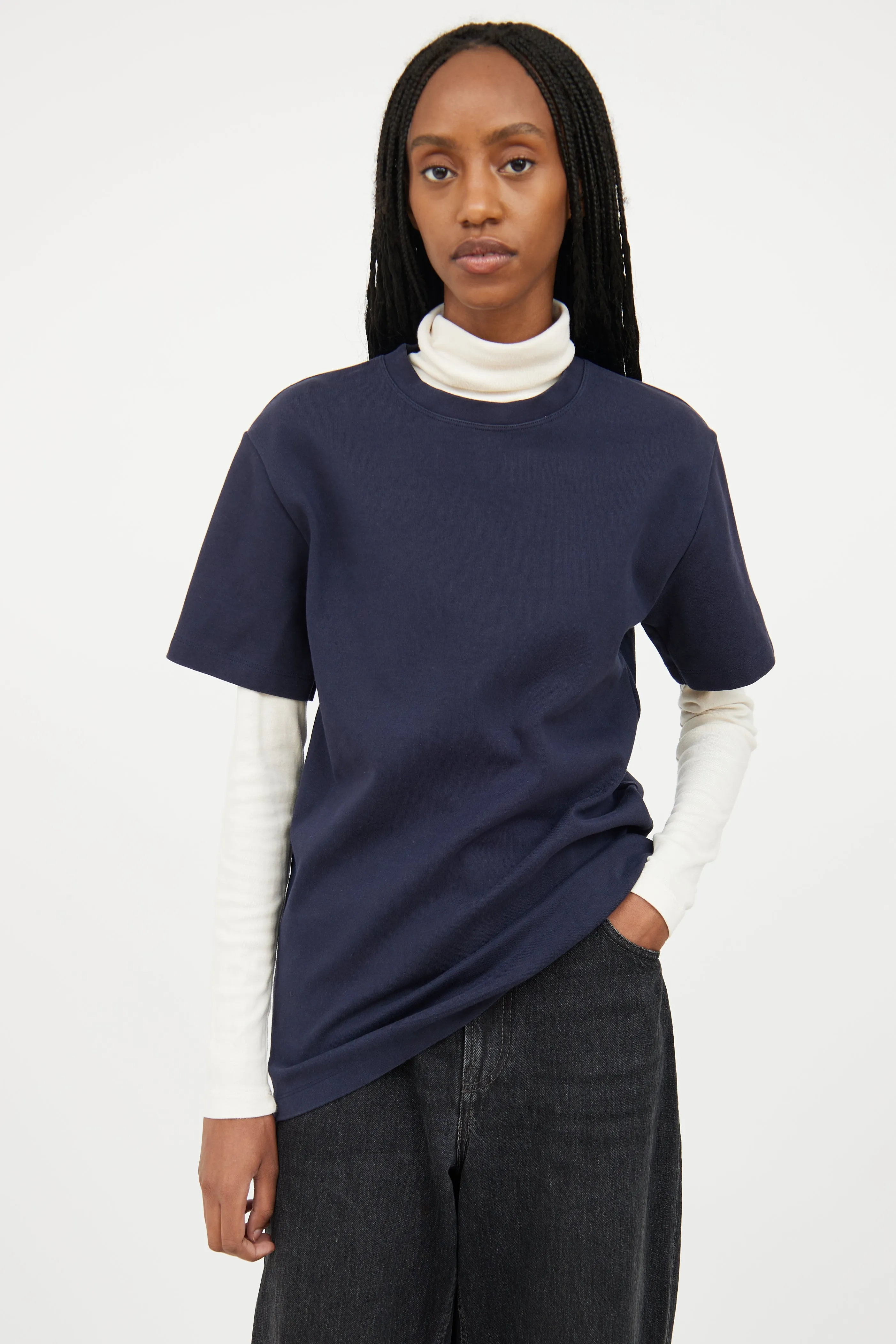 Navy Short Sleeve T-Shirt
