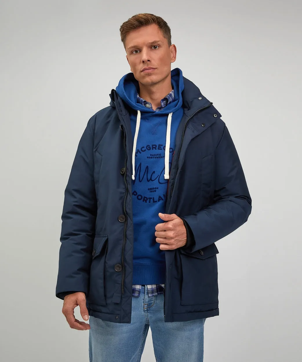 Parka jas | Navy