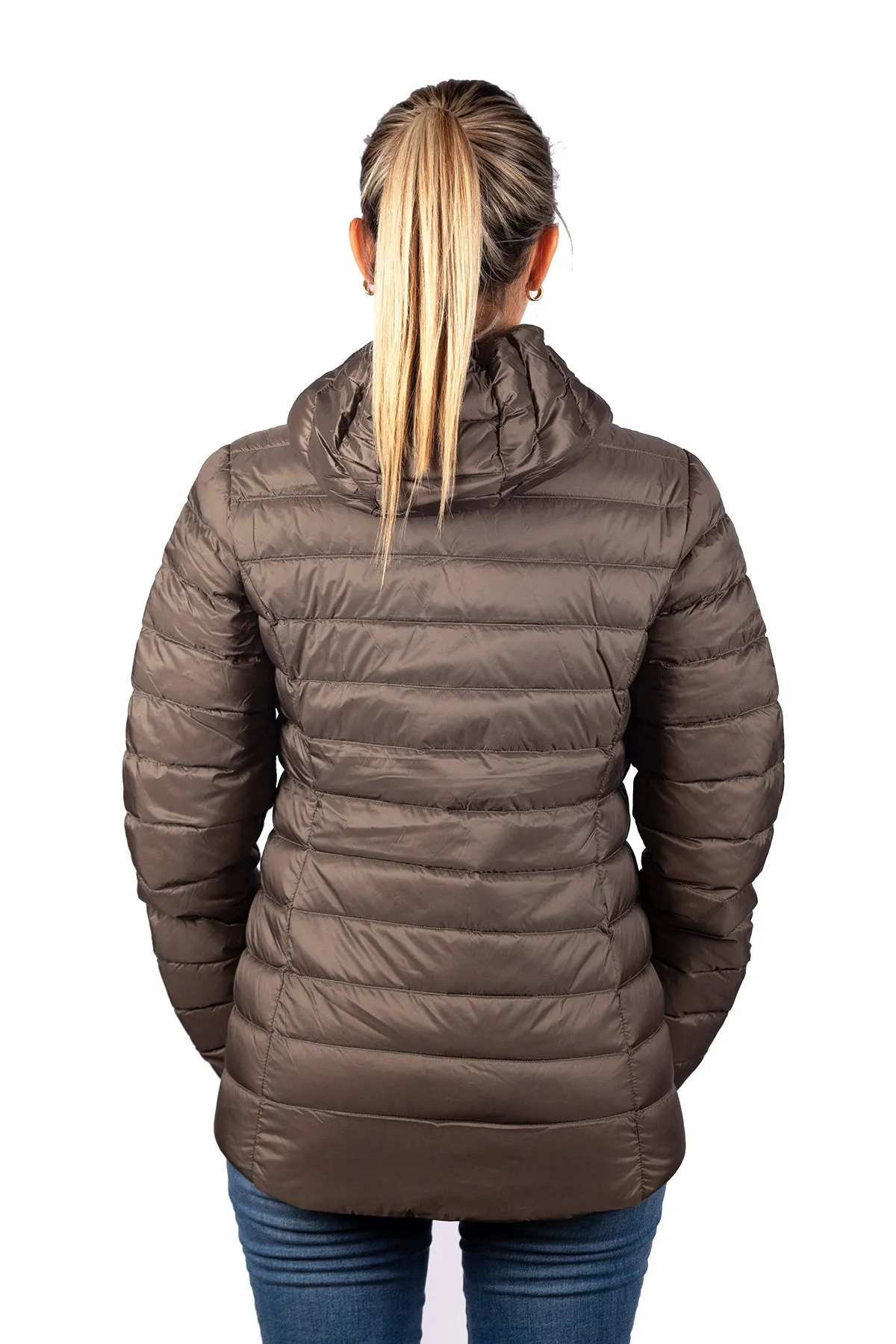 PARKA MUJER NORTHLAND LORY PLUMA ANTHRACITE GOLD 02-0817223