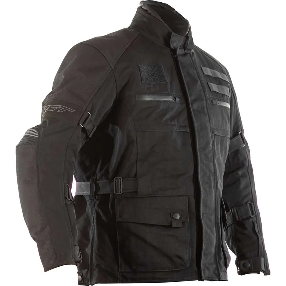 RST Pro Series X Raid CE Textile Jacket Black / Black