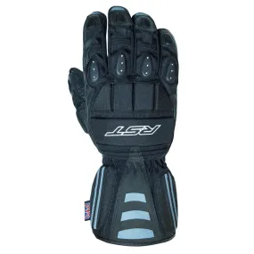 RST Storm Waterproof Leather / Textile Gloves - Black