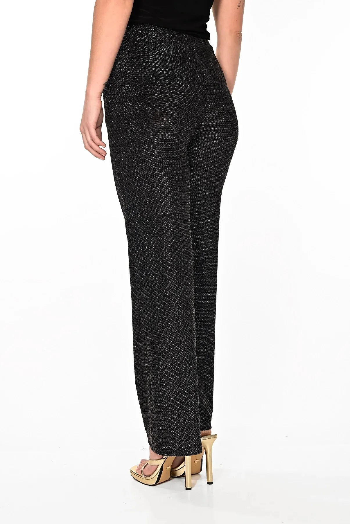 Shimmer Flared Leg Pants