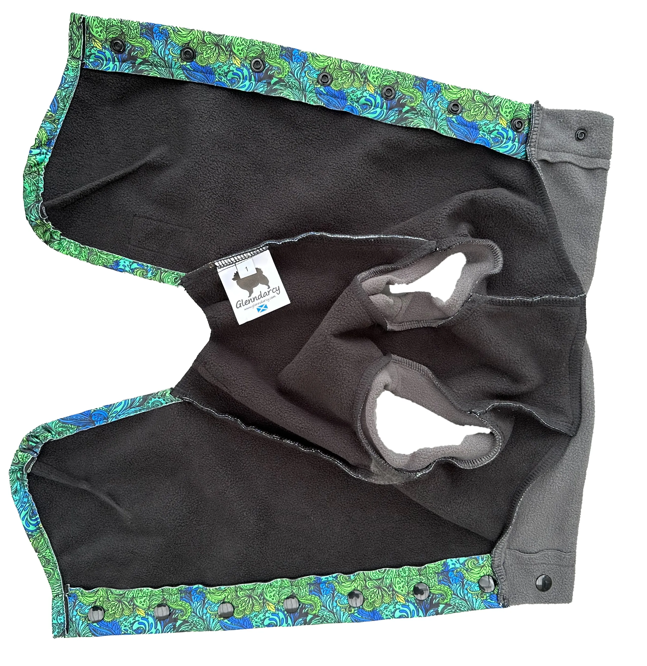 Spellbound Waterproof Microfleece McTog Dog Jumper - Full Poppers Step In
