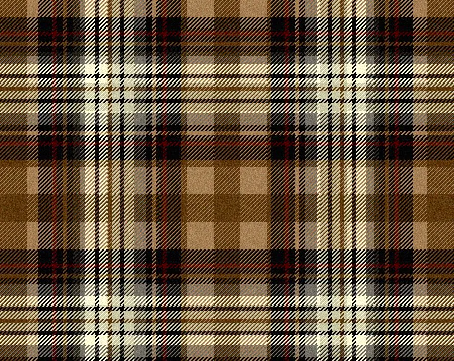 Stewart Camel Modern Lambswool Scarf