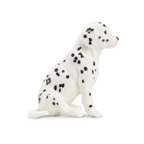 Toymany Mini Sitting Dalmatian Puppy Figurine Toy