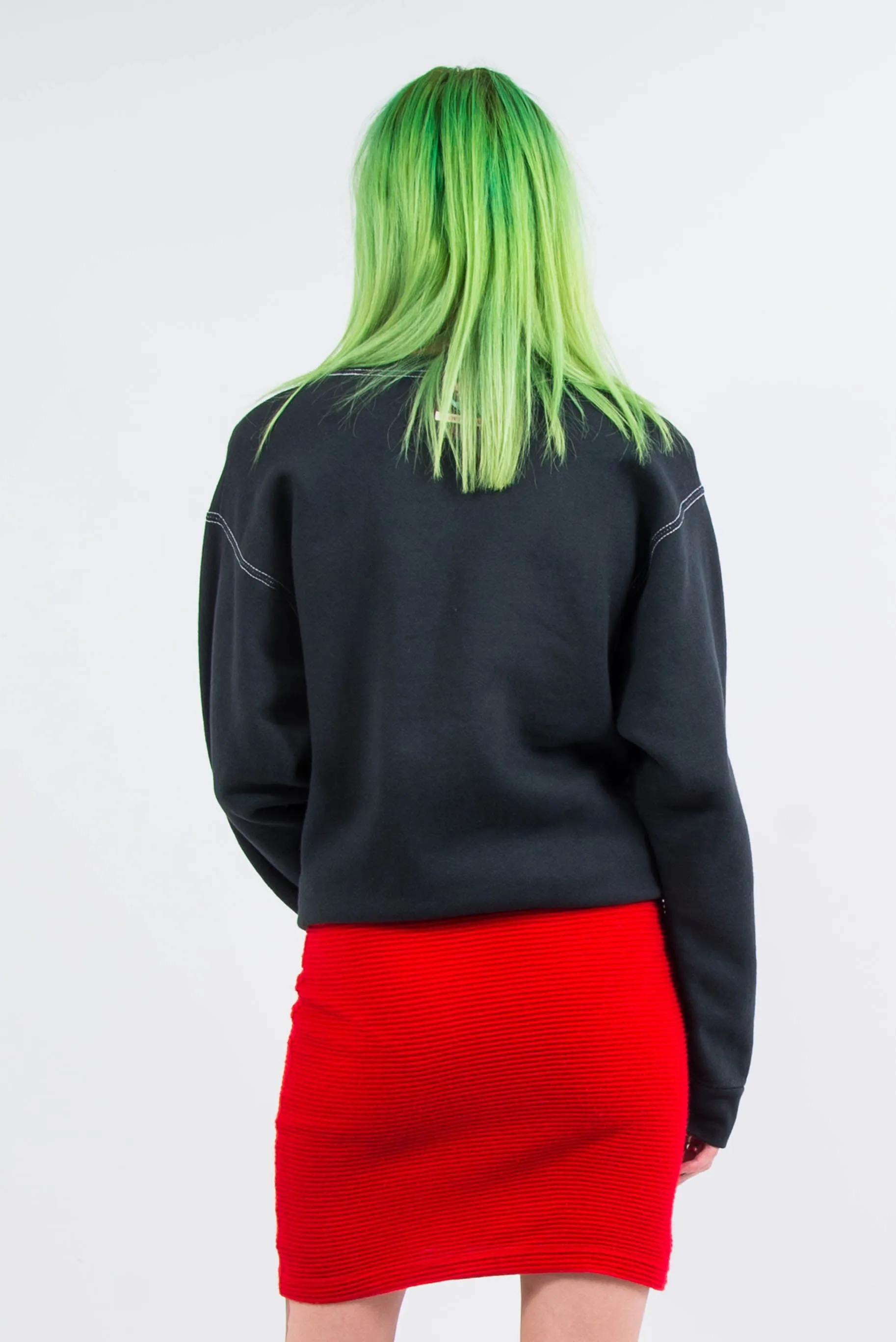 Vintage 80's Red Pencil Skirt