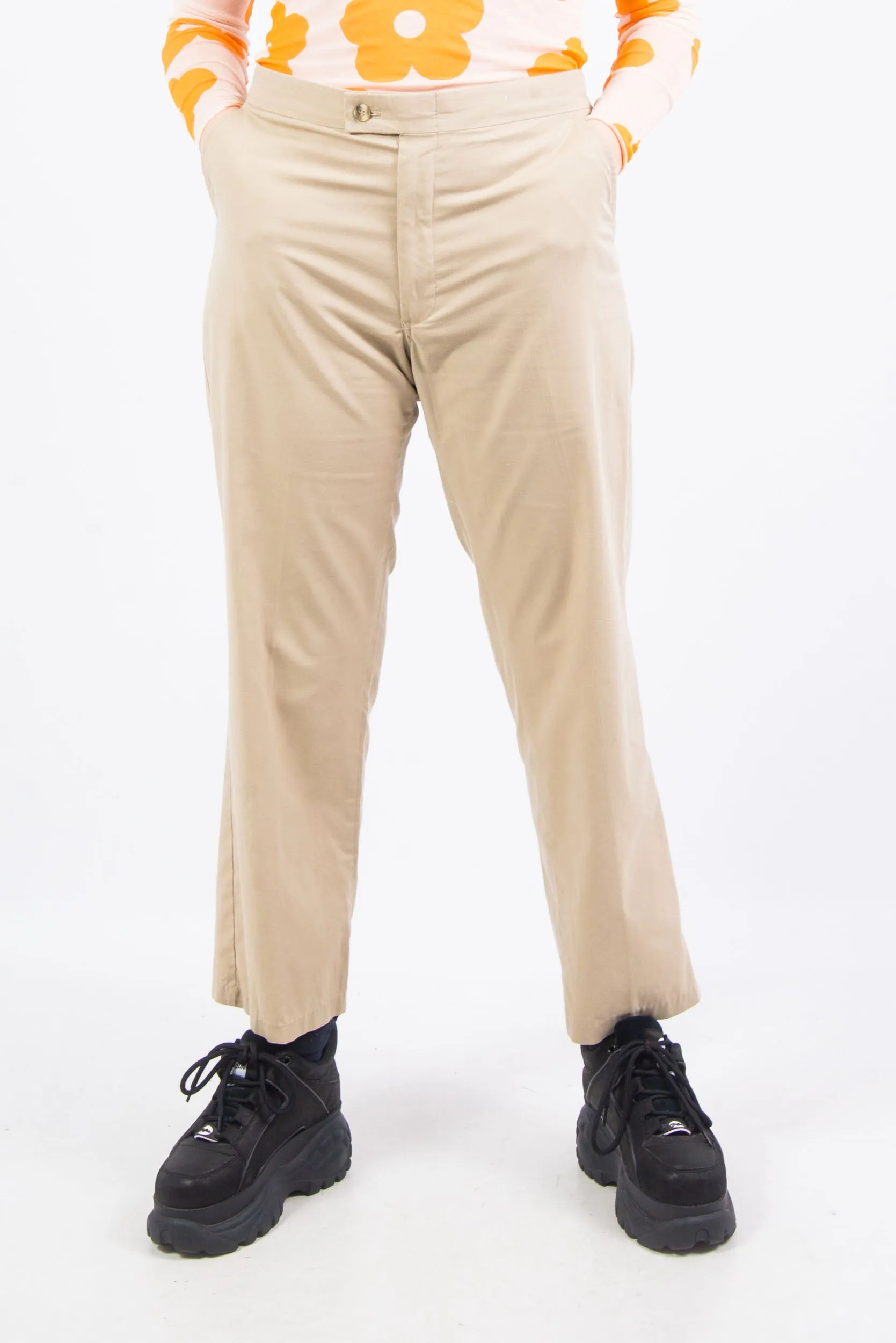 Vintage 90's Beige Chinos Trousers