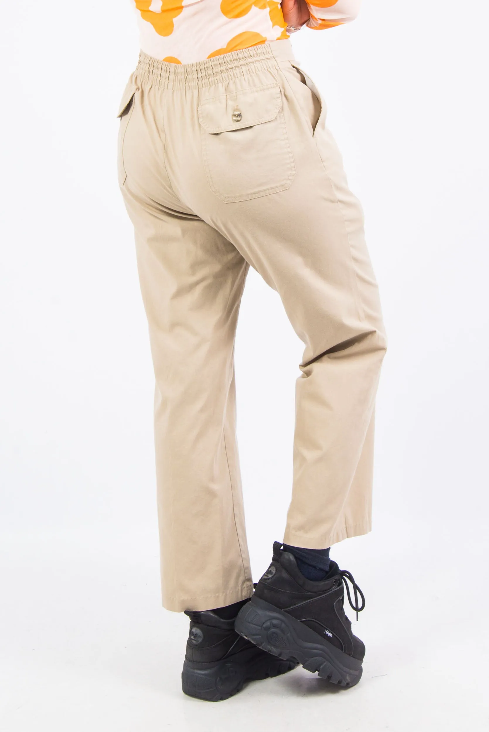Vintage 90's Beige Chinos Trousers